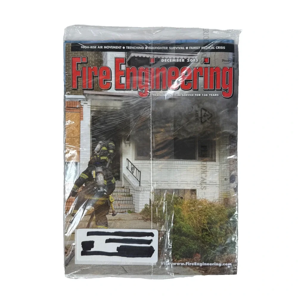FIRE ENGINEERING DECEMBER 2013 MARTIX MAGAZINE RARE NEW